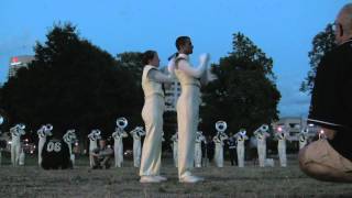 2012 DCI Finals Carolina Crown Brass Warmup in The Circle  The Last Excerpt 1313 [upl. by Ahtanamas]