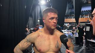 Tommy Turner  Post Fight Interview at BYB18  Police Gazette International Cup [upl. by Sarina]