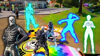 Emote Battles With Skull Trooper In Party Royale [upl. by Mcroberts2]