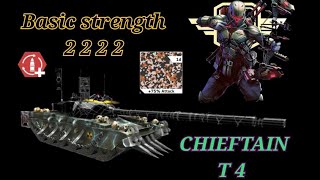 Chieftain T4  Basic strenght 2222  pilot MUSASHI [upl. by Aropizt]