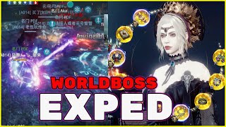 TOP1 DARKIST CAN BURST 565K DRAGON  FAMOUS FAMILY VS HOF ALLIANCE AT EXPEDITION WORLD BOSS  MIR4 [upl. by Iret]