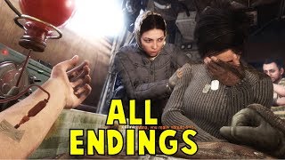 Metro Exodus  ALL ENDINGS Good Ending  Bad Ending 1080p HD  Metro Exodus Game 2019 [upl. by Felipe]