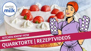 Metas Classics Wie kann man Quarktorte selber machen  Rezeptvideo  Swissmilk 2013 [upl. by Duleba]