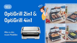 OptiGrill 2in1 amp 4in1 vorgestellt Das sind die neuen OptiGrill Modelle [upl. by Auj141]