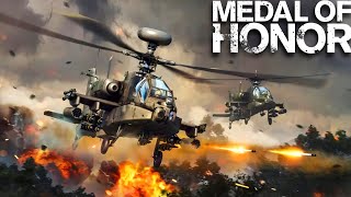 Medal Of Honor  Gunfighters  BEST AH64D APACHE HELICOPTER MISSION 6 [upl. by Ainatnas]