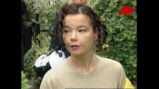 Björk statement to the press about her stalker London September 18 1996 [upl. by Anica466]