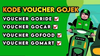 KODE VOUCHER GOJEK SEPTEMBER  OKTOBER 2021  TERBARU [upl. by Ihcur]