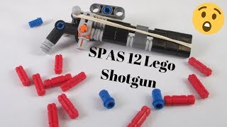 Mini Lego SPAS 12 Shotgun  GOLDEN MONKEY [upl. by Toulon776]