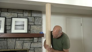 COVER BASEMENT SUPPORT POLES OR LALLY COLUMNS WITH POLEWRAP [upl. by Stoeber]