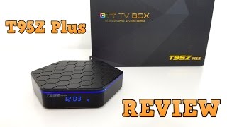 T95Z Plus TV Box REVIEW  Amlogic S912 2GB RAM 16GB ROM [upl. by Ylrebmit]