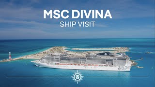 MSC Divina  Ship Visit [upl. by Nylegna]