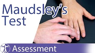 Maudsleys Lateral Epicondylitis Test⎟Lateral Epicondylitis or Tennis Elbow [upl. by Leitnahs804]