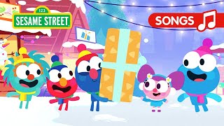 Sesame Street Happy Its the Holidays Song with Elmo Abby Cookie Monster Grover and Rosita [upl. by Ahsieki]