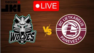 🔴 Live BC Wolves vs Lietkabelis  Live Play By Play Scoreboard [upl. by Itnahsa]