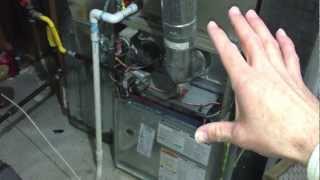 ERROR CODE 33  Troubleshooting a Bryant Gas Furnace [upl. by Assital]