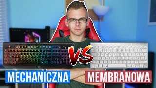 Klawiatura MECHANICZNA vs MEMBRANOWA Którą wybrać [upl. by Lehcyar]