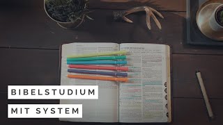 Mein System beim Markieren in der Bibel Bibelstudium für Anfänger [upl. by Aubarta229]