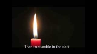 One Little Candle with Lyrics [upl. by Atnomed154]