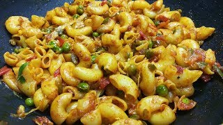 Macaroni Recipe  Indian Style Macaroni Pasta Recipe [upl. by Appleby745]