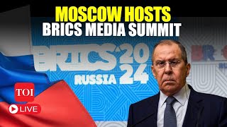 Moscow LIVE I Russian FM Lavrov Opening Remarks I BRICS Media Summit I BRICS Latest News [upl. by Ekaterina]