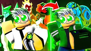 Usei o OMNITRIX SUPREMO no BEN 10 de ROBLOX  ‹ Ine Games › [upl. by Arber]