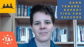 How to Get Tenure Scholarly Advice For Success [upl. by Lunsford]