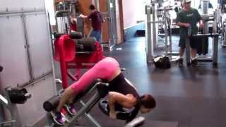 Back hyperextensions [upl. by Ambrosi]