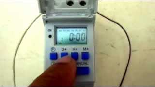 Configurando TIMER DIGITAL [upl. by Hteb]