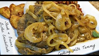 Bistec Encebollado  Steak And Onions [upl. by Thurstan]