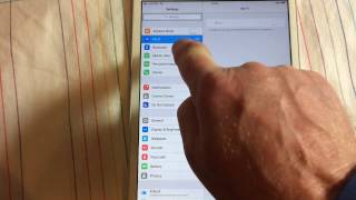 iPad WiFi Greyed Out Network Access Fix Part 1 fixed1tAPPLEIOStips [upl. by Wendalyn613]