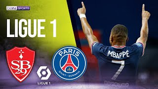 Brest vs PSG  LIGUE 1 HIGHLIGHTS  8202021  beIN SPORTS USA [upl. by Rafter192]