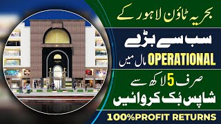 Food Court Shop In Operational Mall of Bahria Town Lahore  Talwar Chowk  Booking From 5 Lacs [upl. by Emmit]