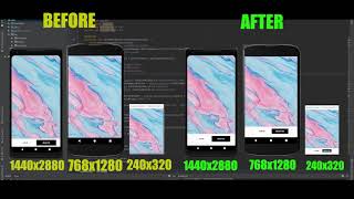 Android Tutorial  Scaling for all device sizes programmatically [upl. by Iraj575]
