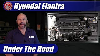 2021 Hyundai Elantra Under The Hood [upl. by Norword]