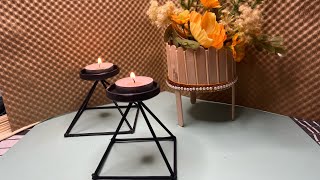 DIY Tealight Candle Holder [upl. by Aseyt460]