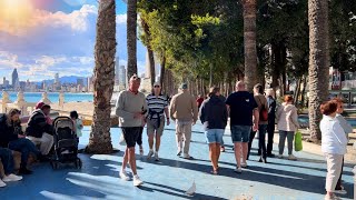 Benidorm Poniente Beach  Roll on SUMMER season ☀️ benidormbyana [upl. by Hukill986]