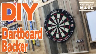 How to make a dartboard backboard  DIY Woodworking [upl. by Lachlan]