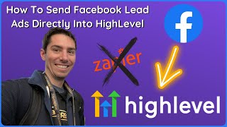 How To Send Facebook Lead Ads Directly into GoHighLevel  NO Zapier Required [upl. by Haelahk]