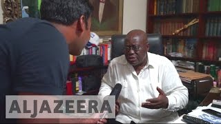 Ghana elections Presidentelect speaks to Al Jazeera [upl. by Gayleen]