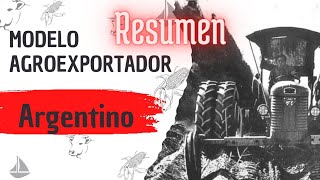 Modelo AGROEXPORTADOR ARGENTINA  RESUMEN 18801930 Argentina [upl. by Alleul]