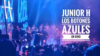 Los Botones Azules  Junior H En Vivo 2023 [upl. by Nylecsoj937]