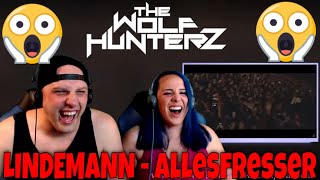 LINDEMANN  Allesfresser Live in Moscow THE WOLF HUNTERZ Reactions [upl. by Reiniar]