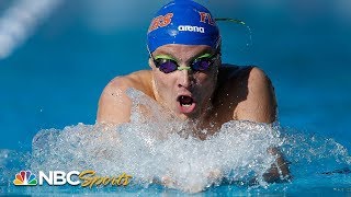 Bobby Finke uses late charge to win mens 400 individual medley at USA Nationals  NBC Sports [upl. by Rothschild]