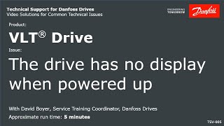 VLT® Drives No display when powered up [upl. by Bobby297]