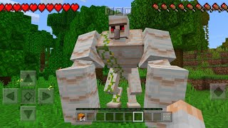 How to Spawn GIant Iron Golem in Minecraft [upl. by Camp]