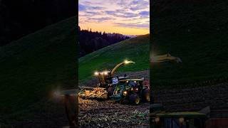 Hirschpower am Limit 🌽 farming johndeere agriculture [upl. by Magulac868]