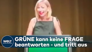 SAARLAND GrünenBundestagskandidatin Gaydukova kann keine Frage beantworten – und verlässt Partei [upl. by Viola]