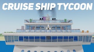 Cruise Ship Upgrades Roblox Cruise Ship Tycoon [upl. by Beverie580]