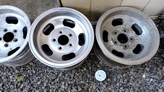 Restoring  Polishing mag rims [upl. by Nahtannhoj]