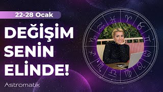 Devrimi başlatıyorsunuz I 22 Ocak haftası burç yorumları I Değişim senin elinde I Astromatik [upl. by Yer]